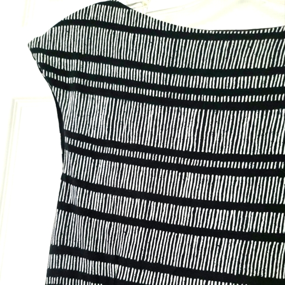Ann Taylor LOFT Women's Striped Wrap Dress Size M - Picture 9 of 13